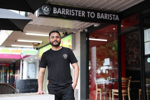 Barrister to Barista cafe manager Vishal Sharma is among locals who support the proposal.