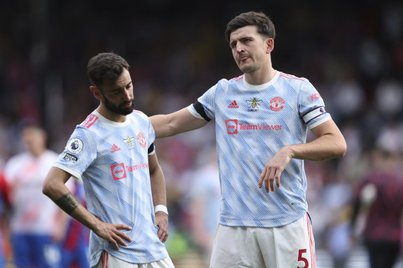 Manchester United capped a disappointing Premier League season with a weekend loss to Crystal Palace.