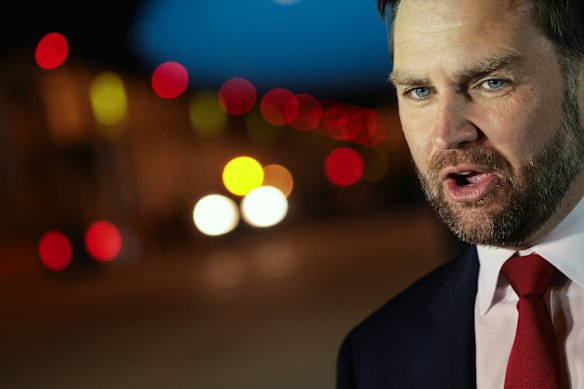 نائب الرئيس الأمريكي جي دي فانس. 