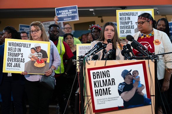 Jennifer Vasquez Sura, the wife of Kilmar Abrego Garcia, is leading the charge to have him returned to the United States.