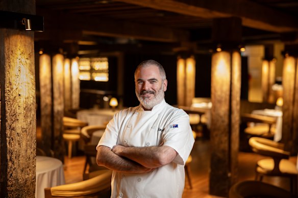 Executive chef Mike Flood at The Dining Room.