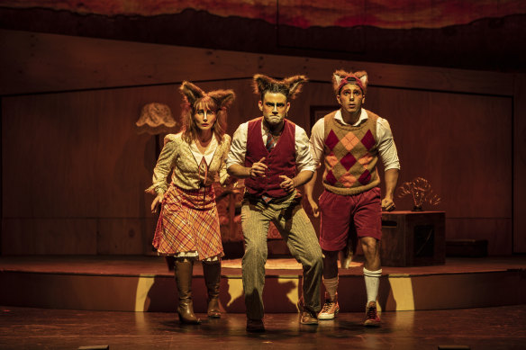 The story of Fantastic Mr Fox unfolds through the prism of classic children’s cartoons.