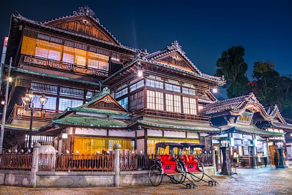 The epicentre of Matsuyama’s revered hot springs, Dogo Onsen, is one of the oldest in Japan.