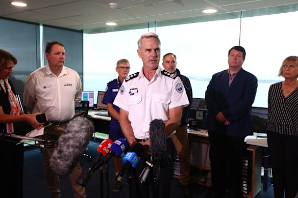 Marine Rescue NSW Commissioner Todd Andrews.