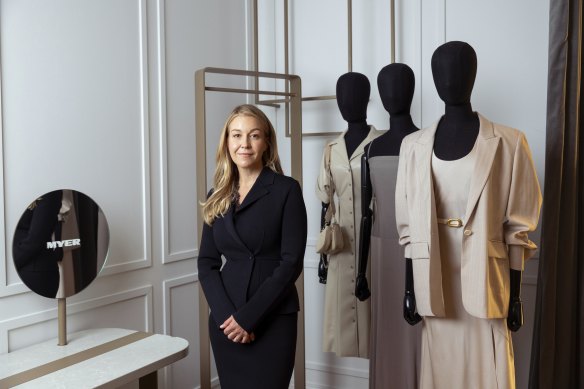 Myer shares tumbled after chief executive Olivia Wirth released the company’s full-year results.  