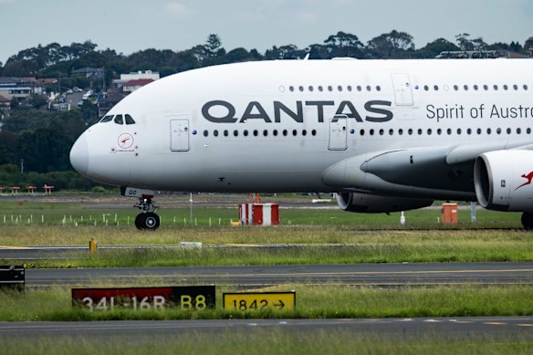 A daily Qantas A380 flight from Singapore will continue to land at Sydney Airport at about 5.10am until October. 