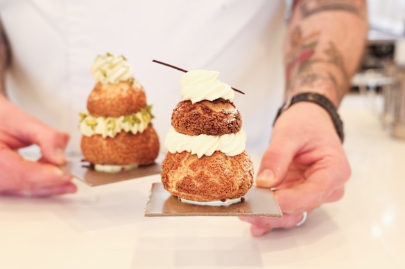 Arter Atelier’s choux bun.