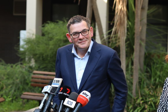 Apart from his party’s lead, Premier Daniel Andrews is ahead of Opposition Leader John Pesutto as preferred premier.