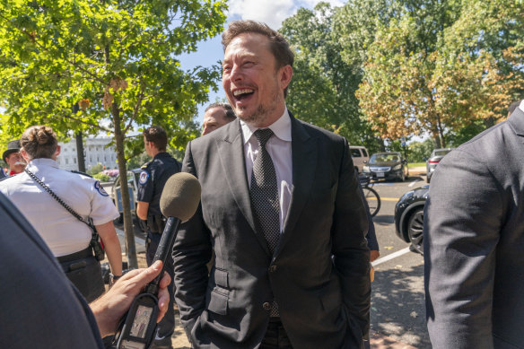 Elon Musk, CEO of X.