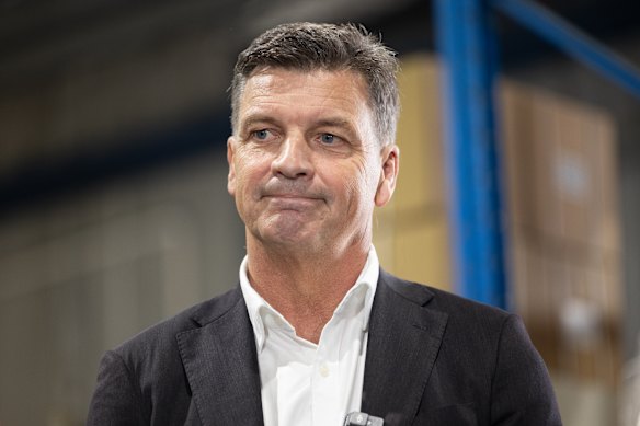 Liberal leader Angus Taylor.