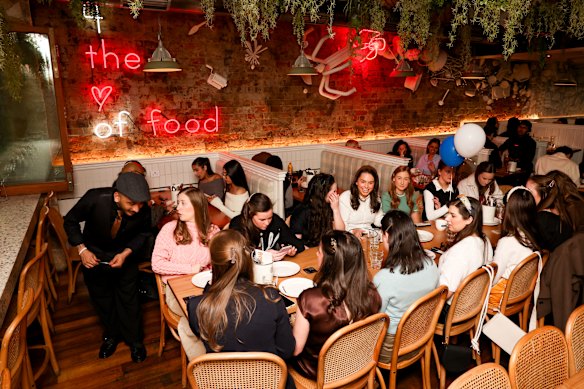 Frankie B’s, a pizza restuarant on Church Street, Parramatta, is the first in eight years to open 24 hours a day.