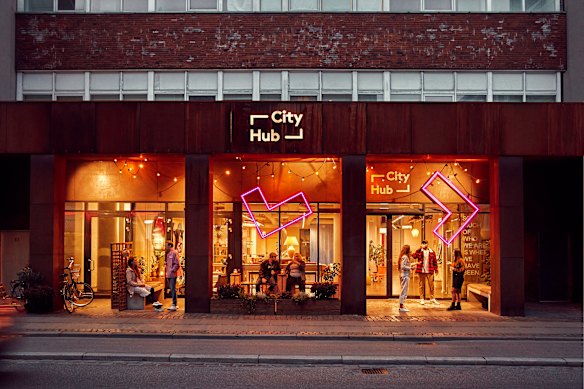 CityHub from the street.