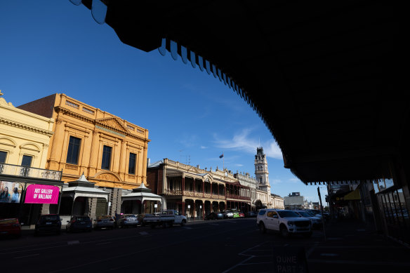 The night before Samantha Murphy went missing, her accused killer Patrick Stephenson was out on the town with friends at a pub in central Ballarat.