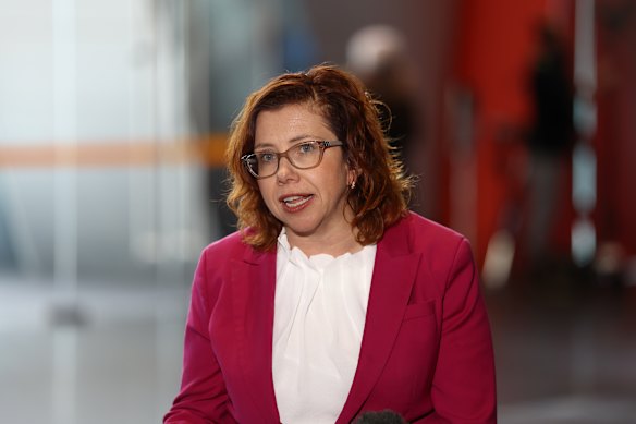 Employment and Industrial Relations Minister Amanda Rishworth.