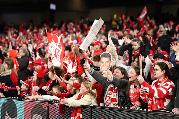 Swans fans are grappling with how to feel.