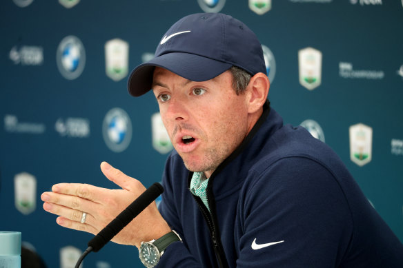 Rory McIlroy hit out at the LIV defectors ahead of the BMW PGA Championship this week.