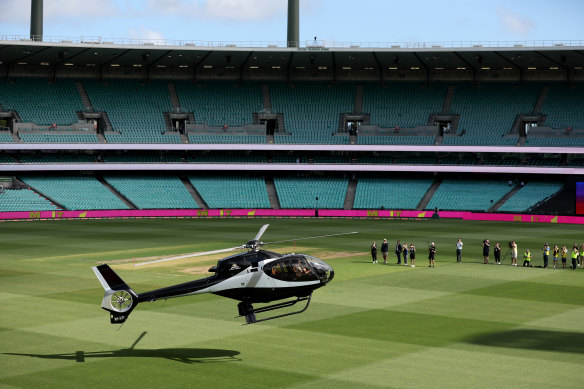 Relocate the Sydney Thunder to Canberra? David Warner’s helicopter might come in handy.