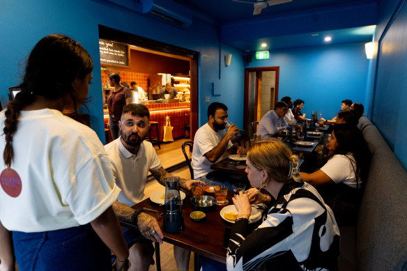 Kolkata Social’s opening night in Newtown.
