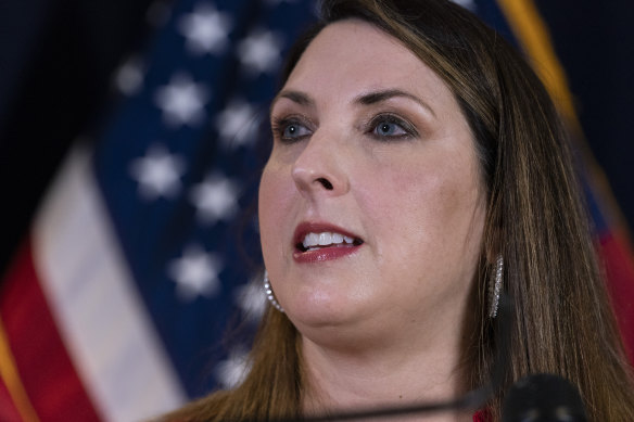 Ronna McDaniel, Republican National Committee chairwoman.