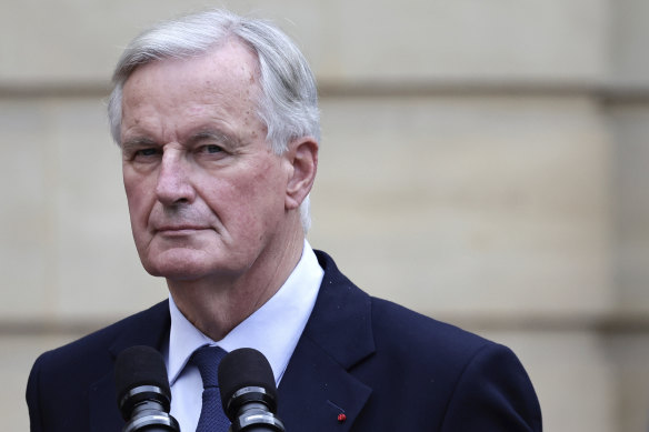 Le nouveau Premier ministre français Michel Barnier.