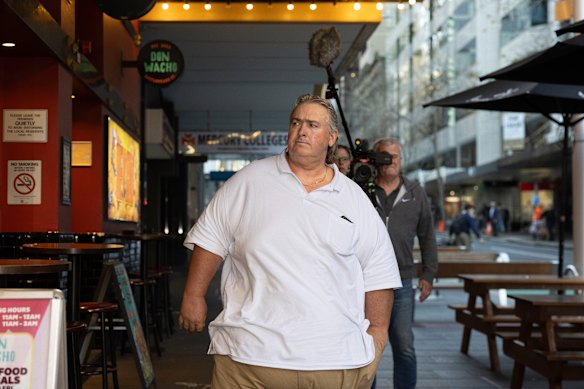 Protection Barriers founder Jason Chellew appeared before ICAC on Monday and Tuesday.