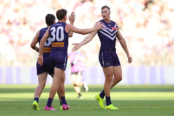 Josh Treacy was in imposing form.