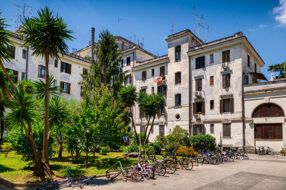 Testaccio is one of the oldest districts in Rome.