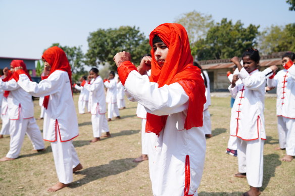 Karate lessons empowered Shila to kickstart a new life for herself.