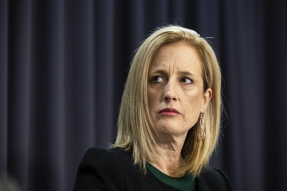 Finance Minister Katy Gallagher has faced questions over when and what she knew about the rape allegation before it was made public.