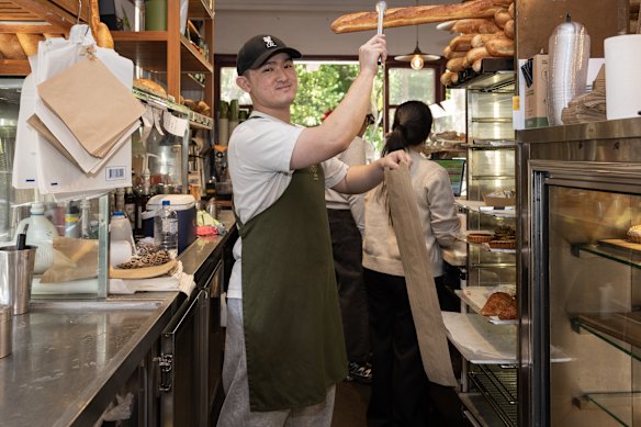 Barista Raysen Tjanersen of Taste Providore.