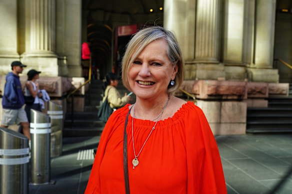 Jeannie Boros, 66, said she would end up voting the same way she always had.