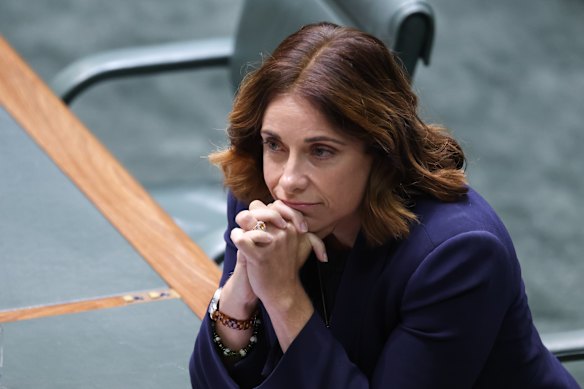 Communications Minister Anika Wells.