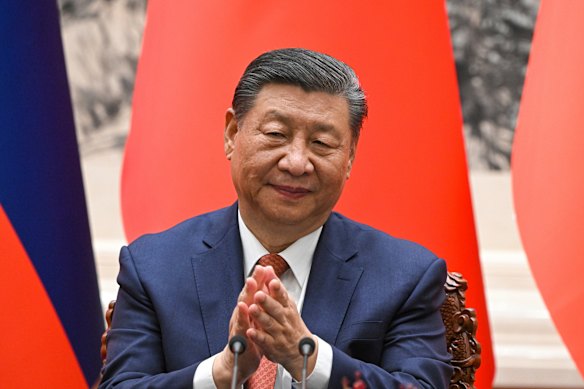 Chinese President Xi Jinping has his eyes on the AI crown. 