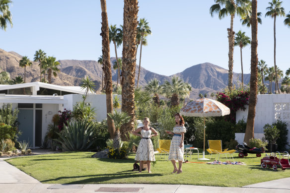‘Don’t Worry Darling’ was filmed in a cul-de-sac in the Canyon View Estates.
