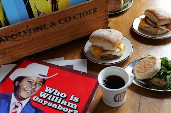 The Pinnacle pub is serving brekkie this Saturday alongside its record fair.