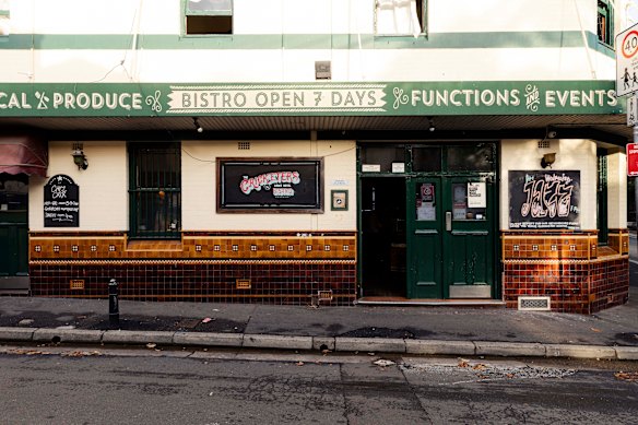 The Cricketers Arms Hotel in Surry Hills. 