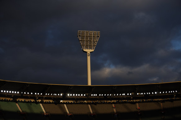 MCG tonight.