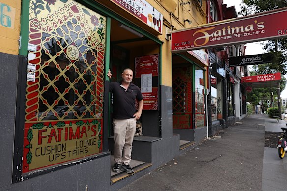 Abraham Zailaa is the third generation owner-chef at Fatima’s Lebanese Restaurant.