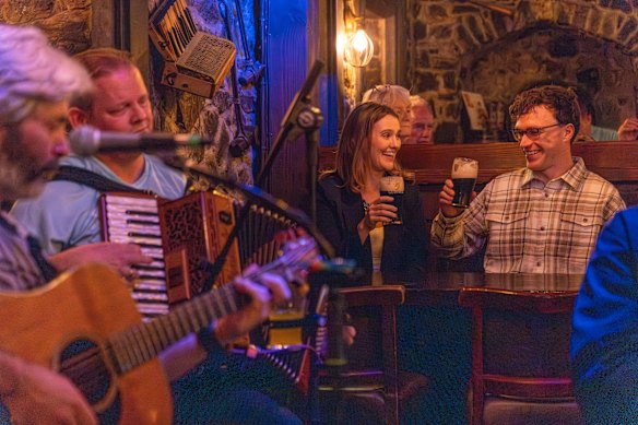 Good craic: No one leaves the Emerald Isle not having had a grand time.