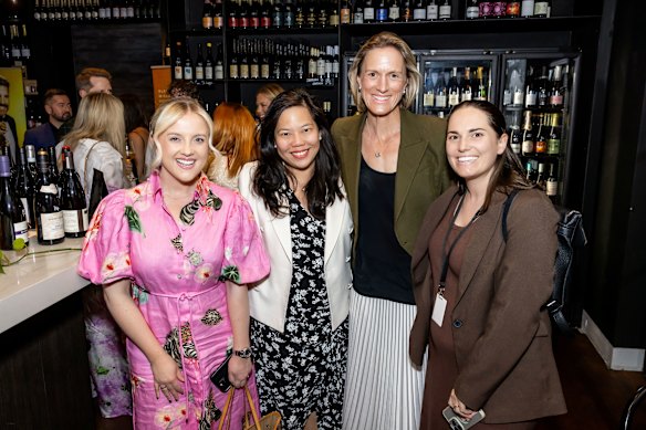 Bayley Howe, Stephanie Yip, Rosie Spurling and Hannah Philips