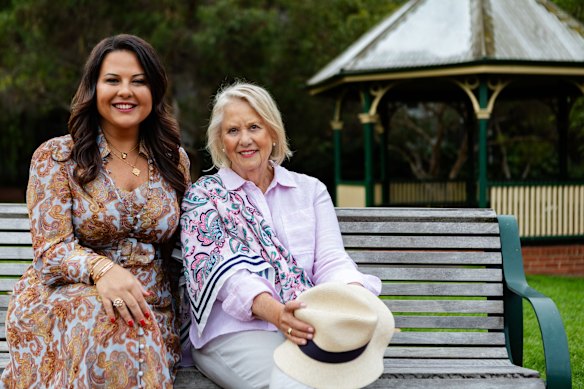 Lauren Cassimatis (left) and Liz Nickolls: “We have a bit of a psychic connection.” 