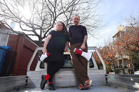 Katie Sfetkidis and Mark Wilson, co-directors of Til The Day I Die, by Clifford Odets.