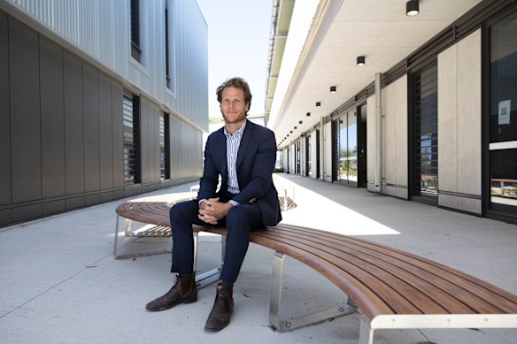 Principal Nathan Lawler is hopeful the new school’s design will provide students with an environment in which they feel like belong and are safe