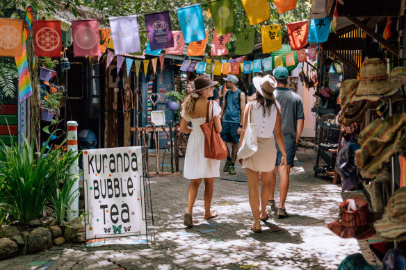 Have a browse at the Original Rainforest Markets at Kuranda.