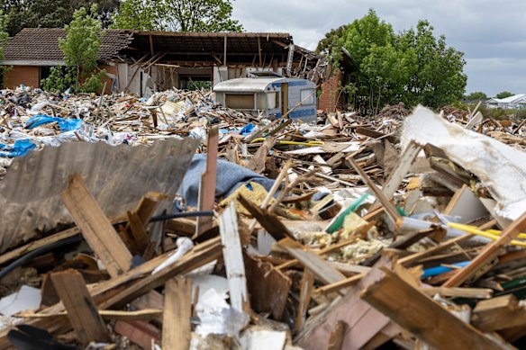 Illegal dumping on a property in Sunbury has left the owners with a potential clean-up bill of $2 million.