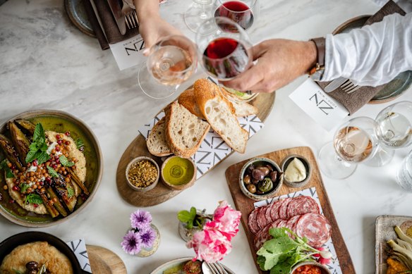 The new menu will focus on grazing plates such as fresh bread and charcuterie. 
