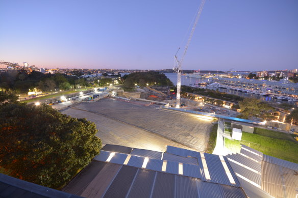 The construction of Sydney Modern is due to be finished in 2022.