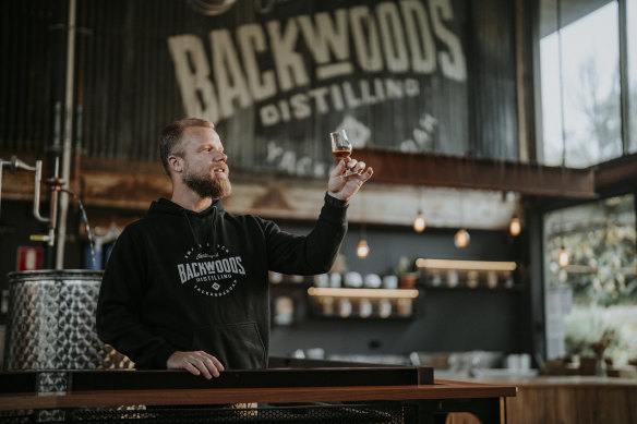 Backwoods Distilling Co. director Leigh Attwood said labelling products as “single malt” was confusing for consumers. 