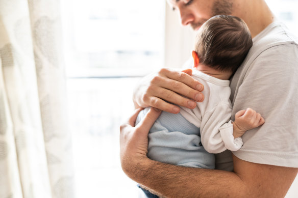 Premier Dominic Perrottet said only 12 per cent of people taking paid primary parental leave in NSW were men.