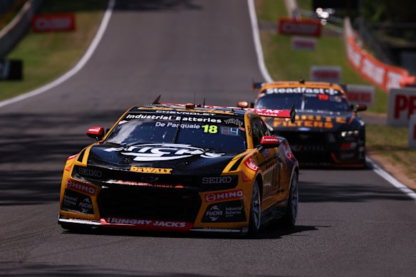 Late race leader Anton De Pasquale.